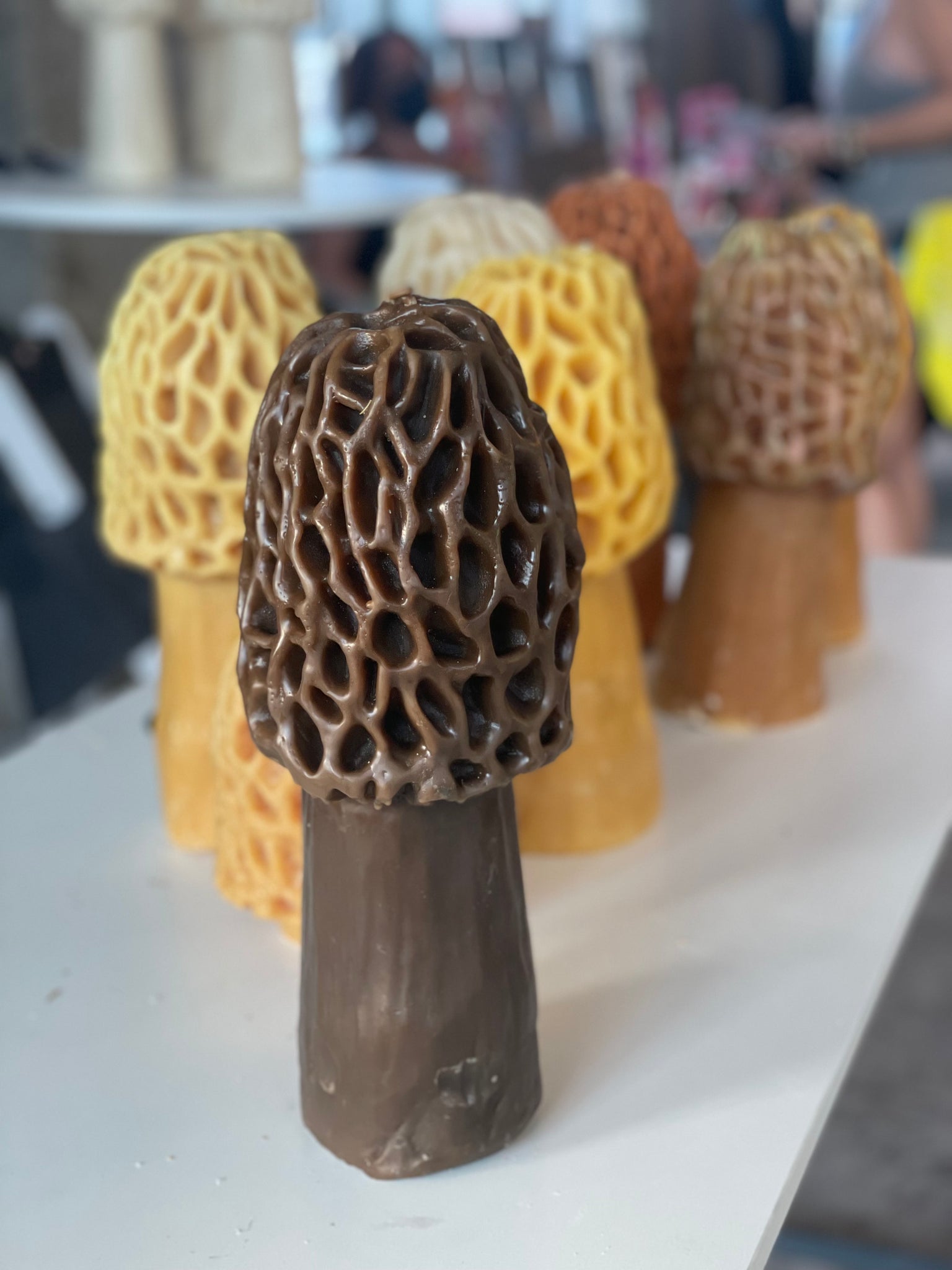 16 Morel Mushroom Candle (Large) – kelethin